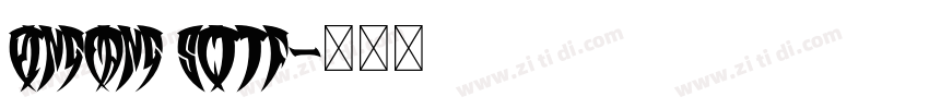 PingFang SCttf字体转换